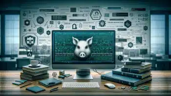 Hacker pig latin & base64: a primer for analysts! 🕵️♂️💻 Dall·e 2024 05 13 17. 26. 50 create a feature image for the article titled cybersecurity analytics hacker pig latin base64 primer for security analysts. Visualize a digital w