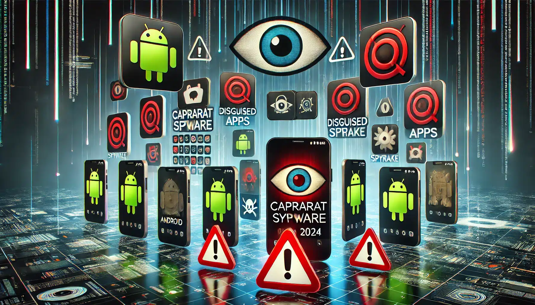 Caprarat spyware: ⚠️ disguised apps threaten android! 📱