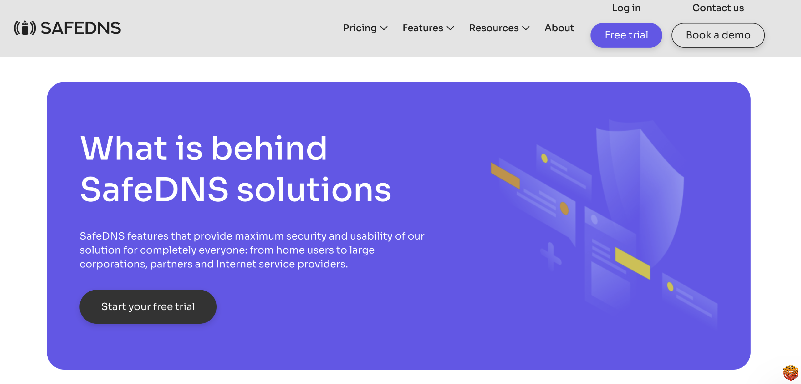 Safedns home