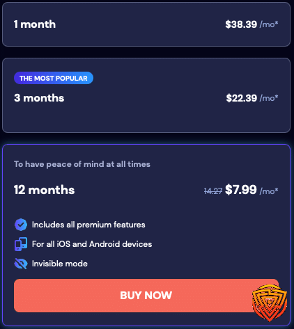 Eyezy pricing