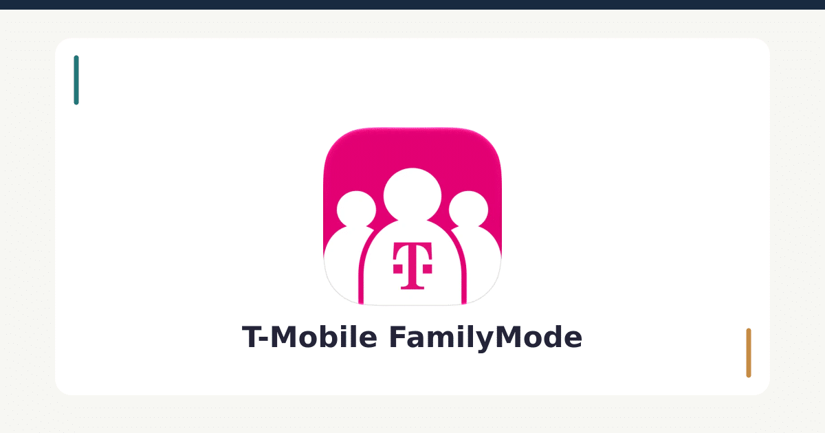 Tmobile familymode official app identity in impulsec's review cover layout