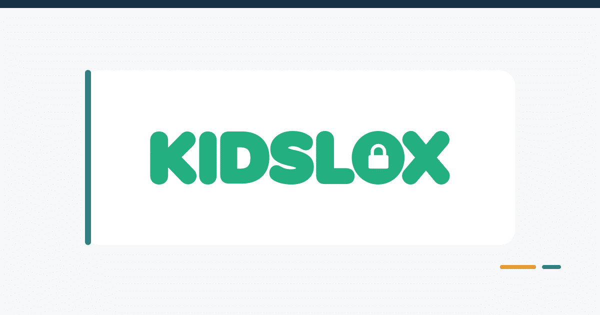 Kidslox official identity in impulsec’s consistent review cover