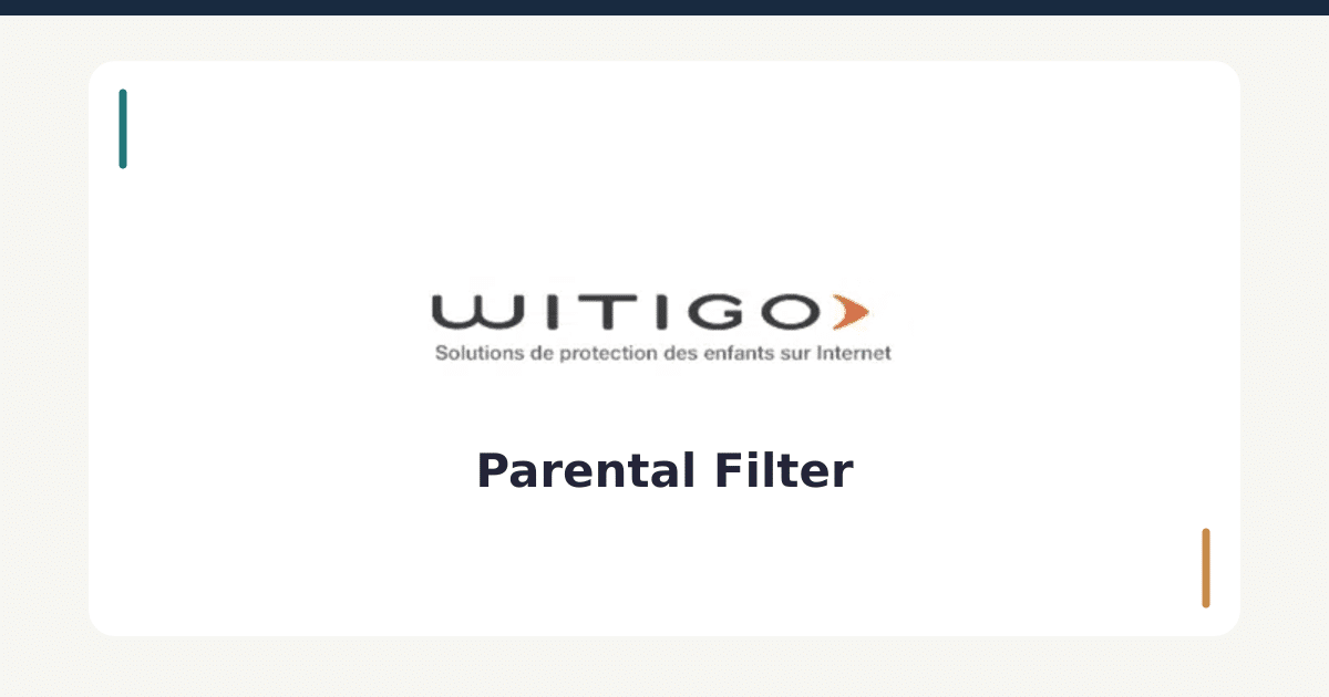 Witigo parental filter's existing product identity in impulsec's review cover layout