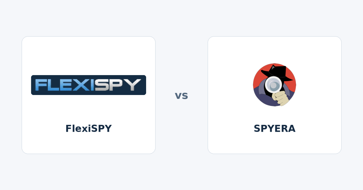 Flexispy and spyera official identities in a neutral sidebyside comparison