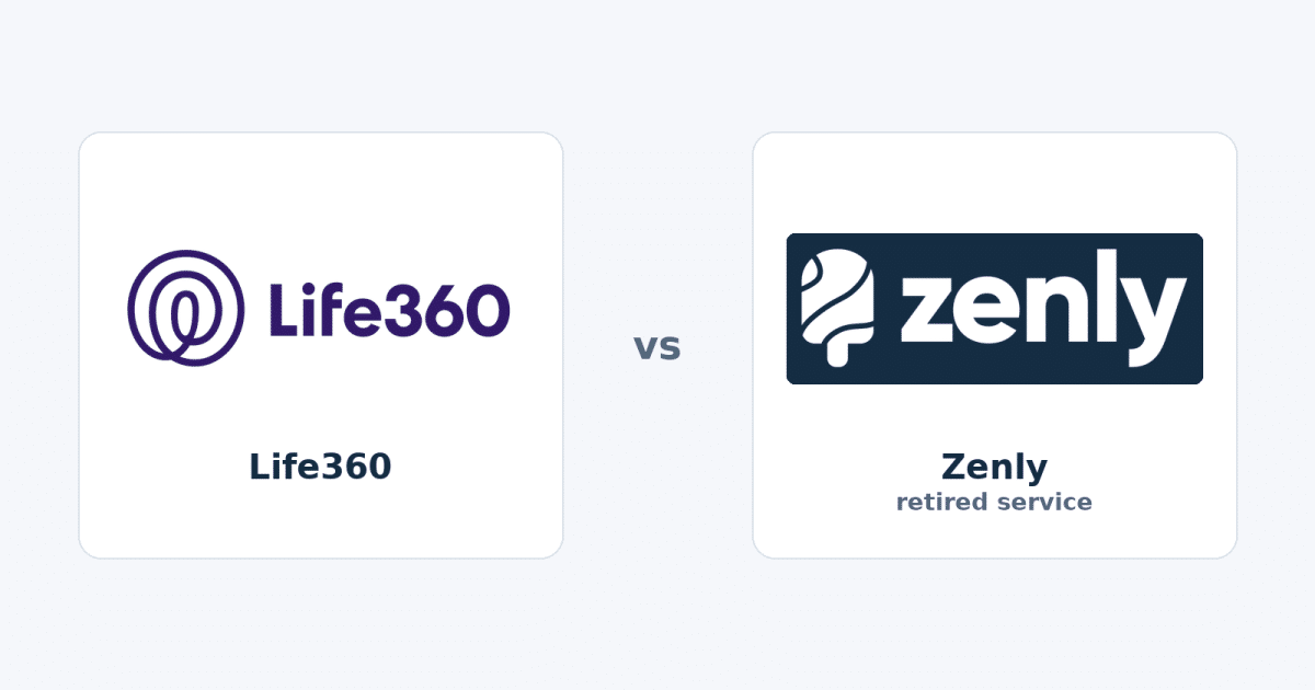 Life360 and zenly official identities in a neutral sidebyside comparison