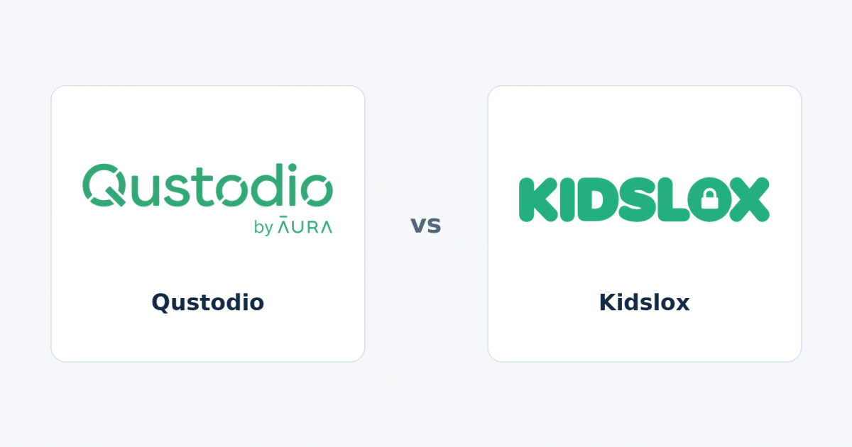 Qustodio and kidslox official identities in a neutral sidebyside comparison