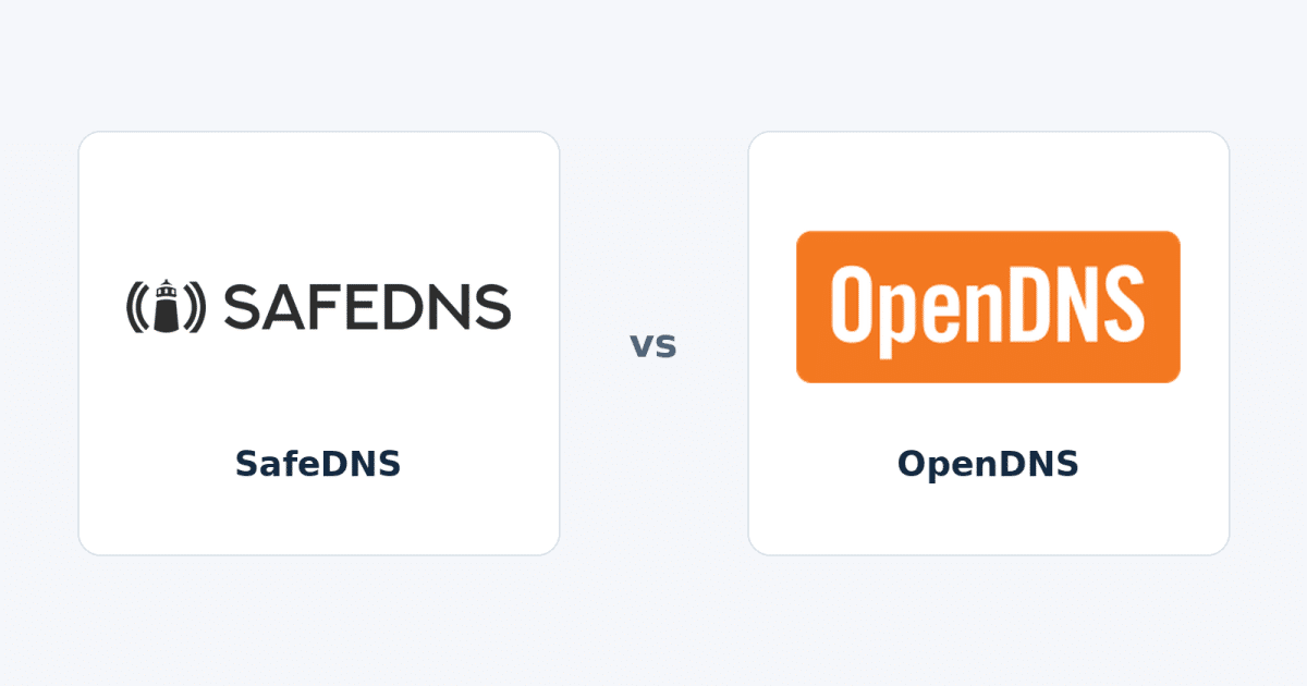 Safedns and opendns official identities in a neutral sidebyside comparison