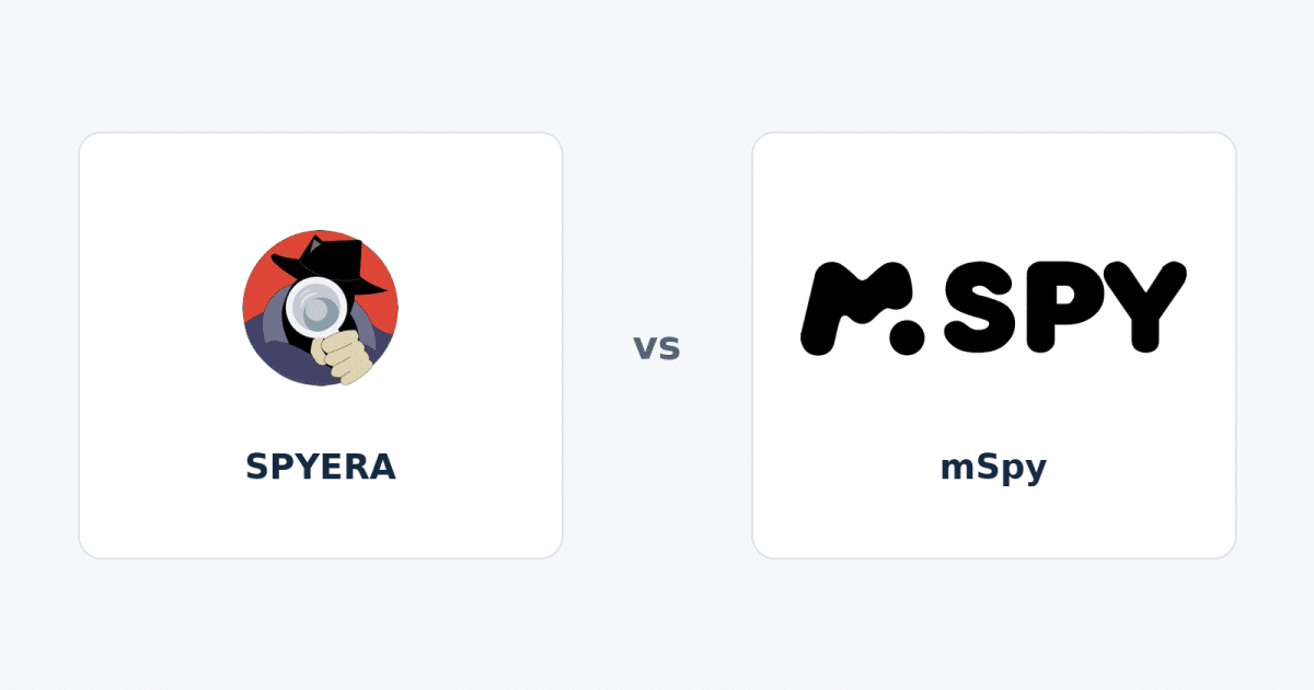 Spyera and mspy official identities in a neutral sidebyside comparison