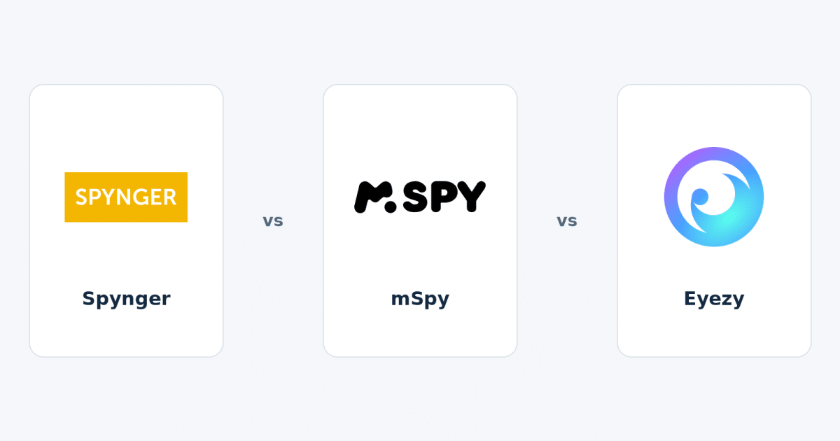 Spynger and mspy and eyezy official identities in a neutral sidebyside comparison