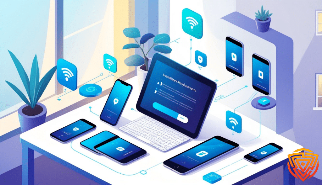 Devices connected to a central app to spy on spouse