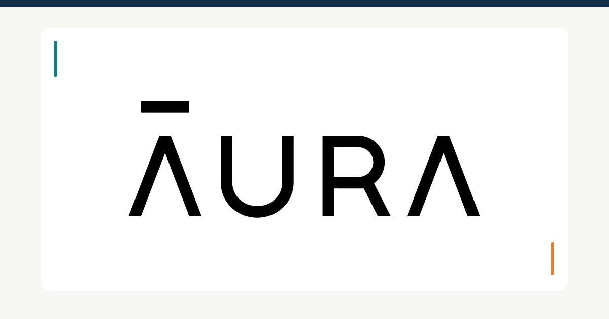 Aura official logo in impulsec review cover