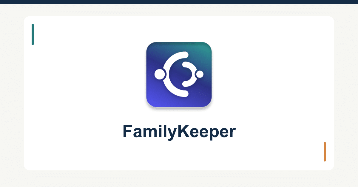 Familykeeper official app icon and product name in impulsec’s review cover