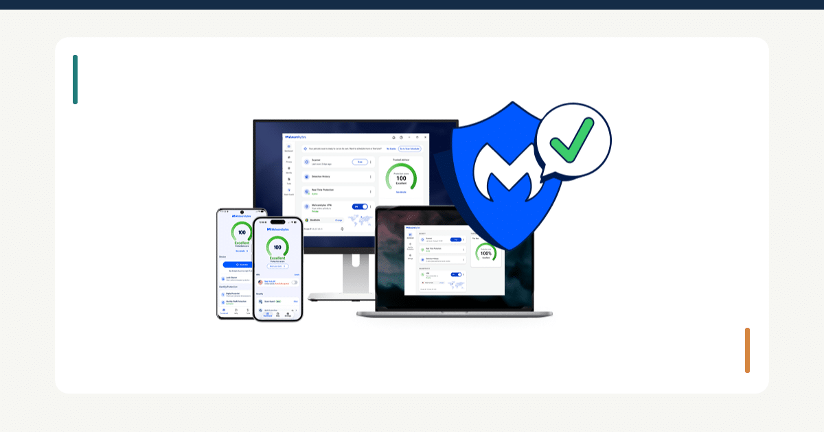 Official malwarebytes desktop and mobile product illustration; vendor interface examples, not our test results