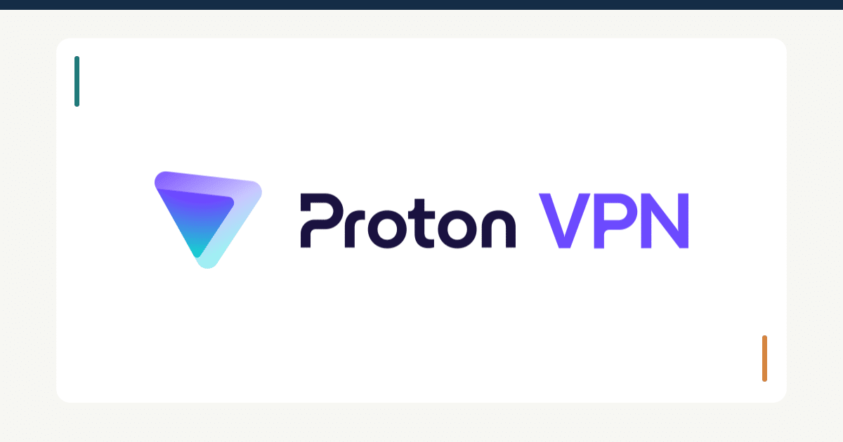 Proton vpn official logo in impulsec’s review cover