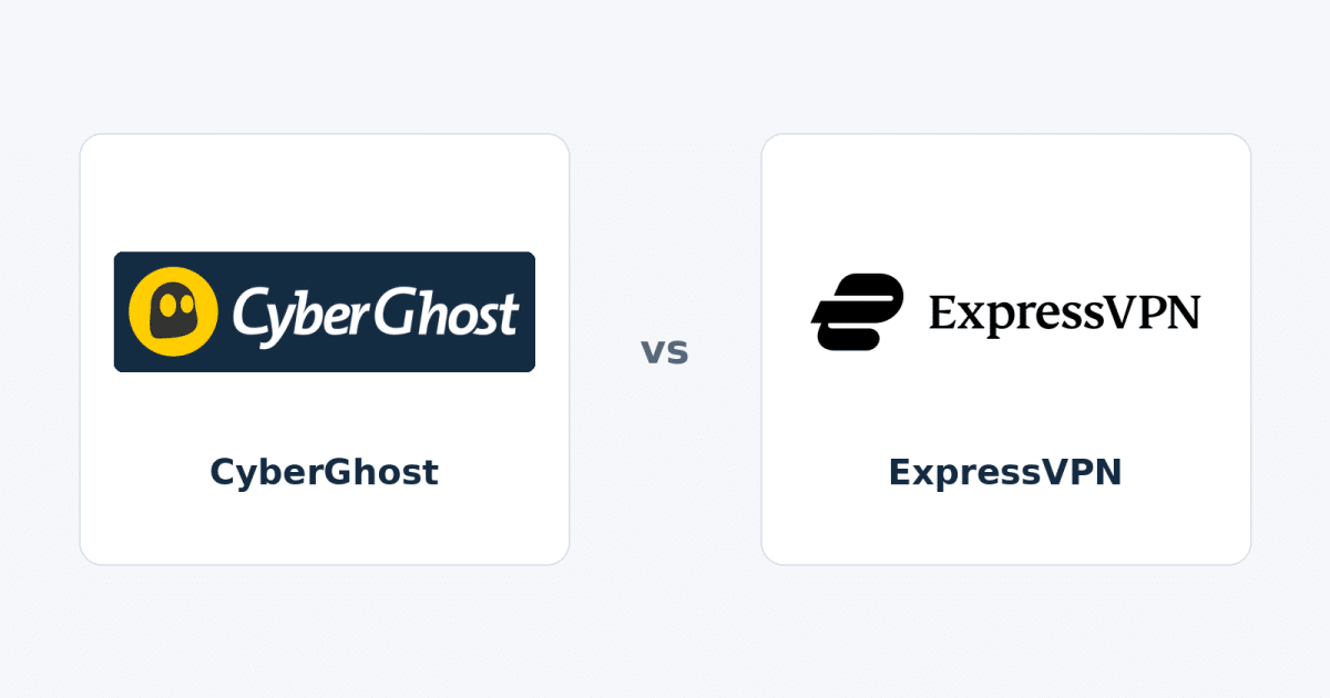 Cyberghost and expressvpn official identities in a neutral sidebyside comparison
